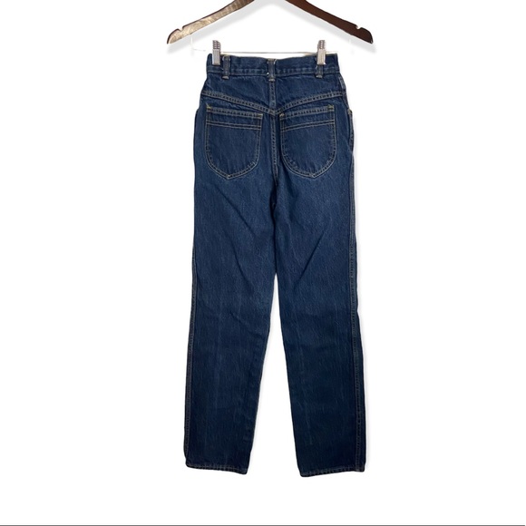 Vintage Silver Unicorn Dark Wash Straight Leg Jeans - Picture 6 of 14